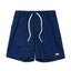 Battenwear Active Lazy Shorts in navy cotton chino with relaxed fit and elastic waist