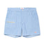 Battenwear Local Shorts in sky blue 12-oz cotton denim with relaxed fit and patch pockets