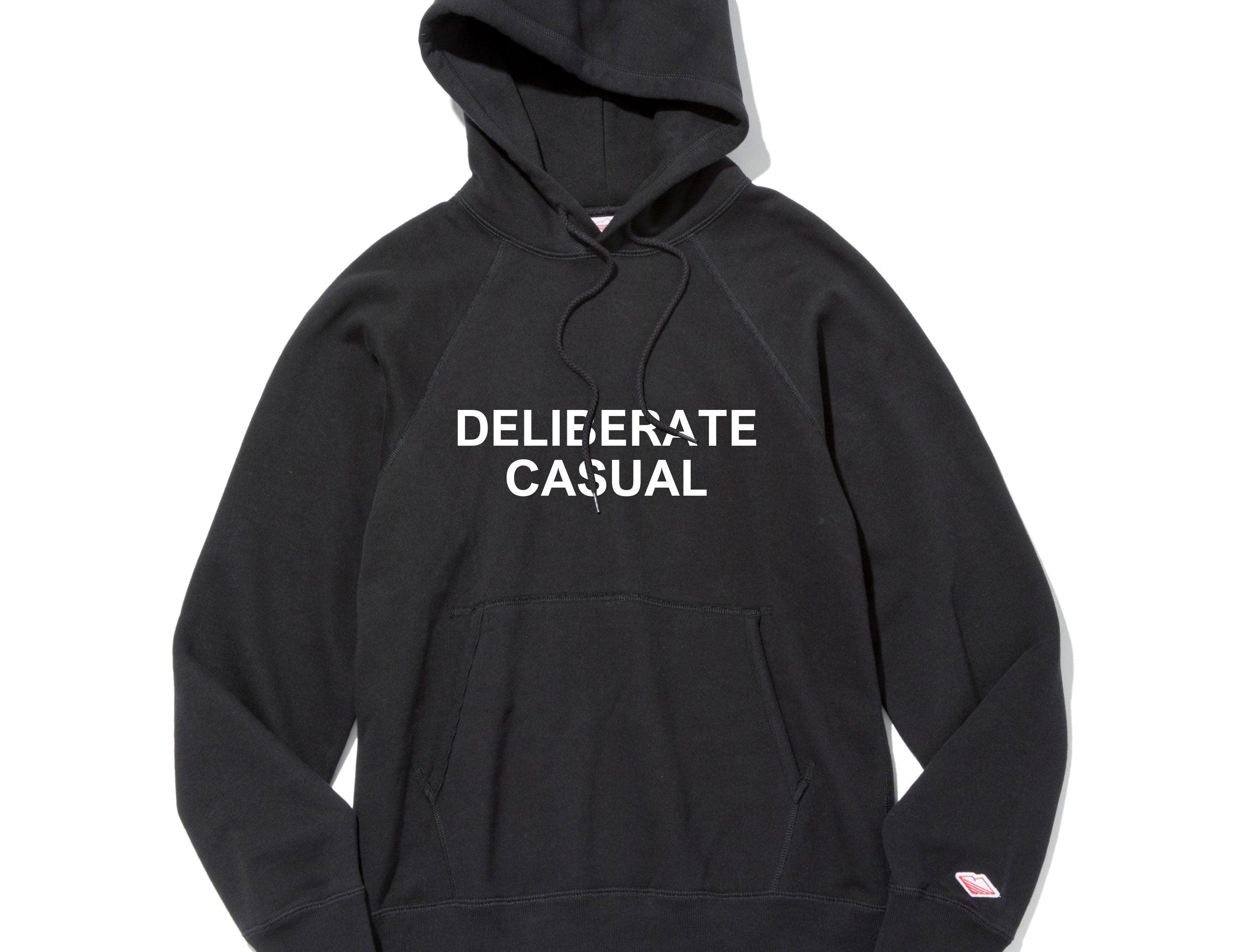 DeliberateCasualReach-UpHoody_black - Battenwear