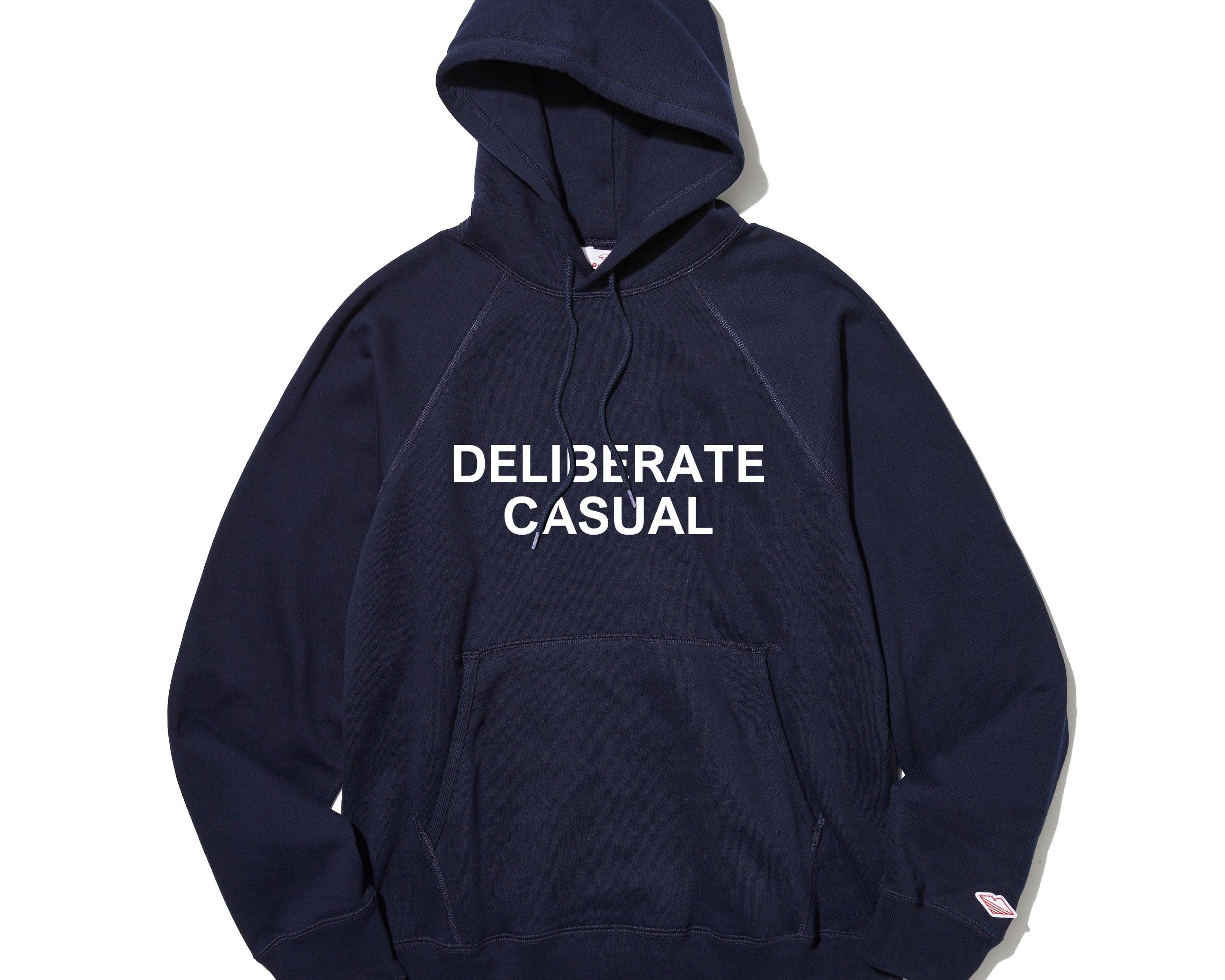 DeliberateCasualReach-UpHoody_navy - Battenwear